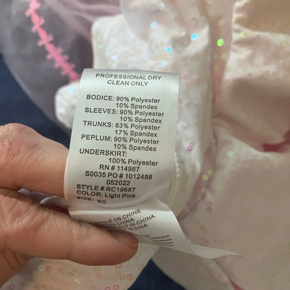 EUC Revolution Dancewear Costume - Size CS